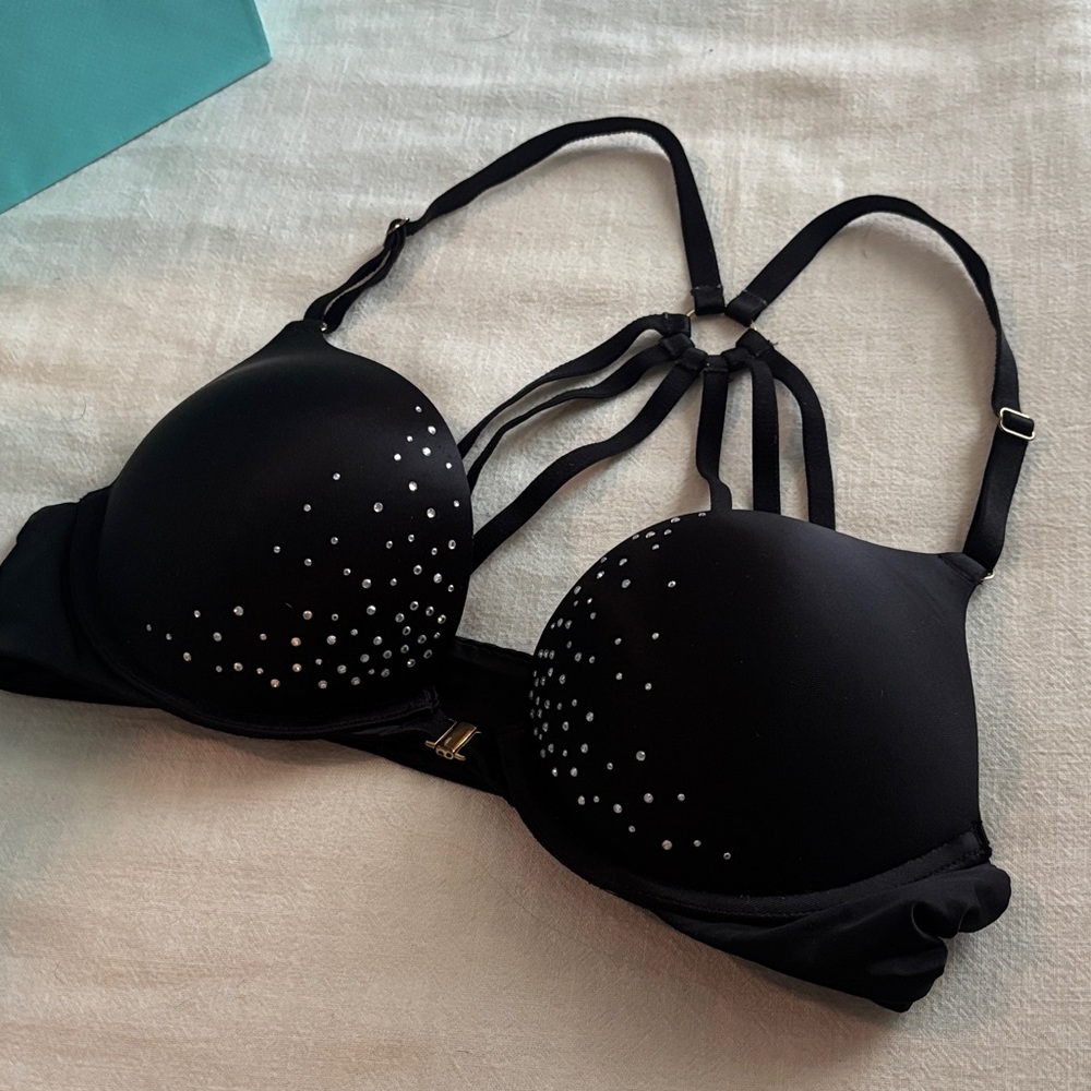 Victoria's Secret Bombshell Plunge Bra with Rhinestone